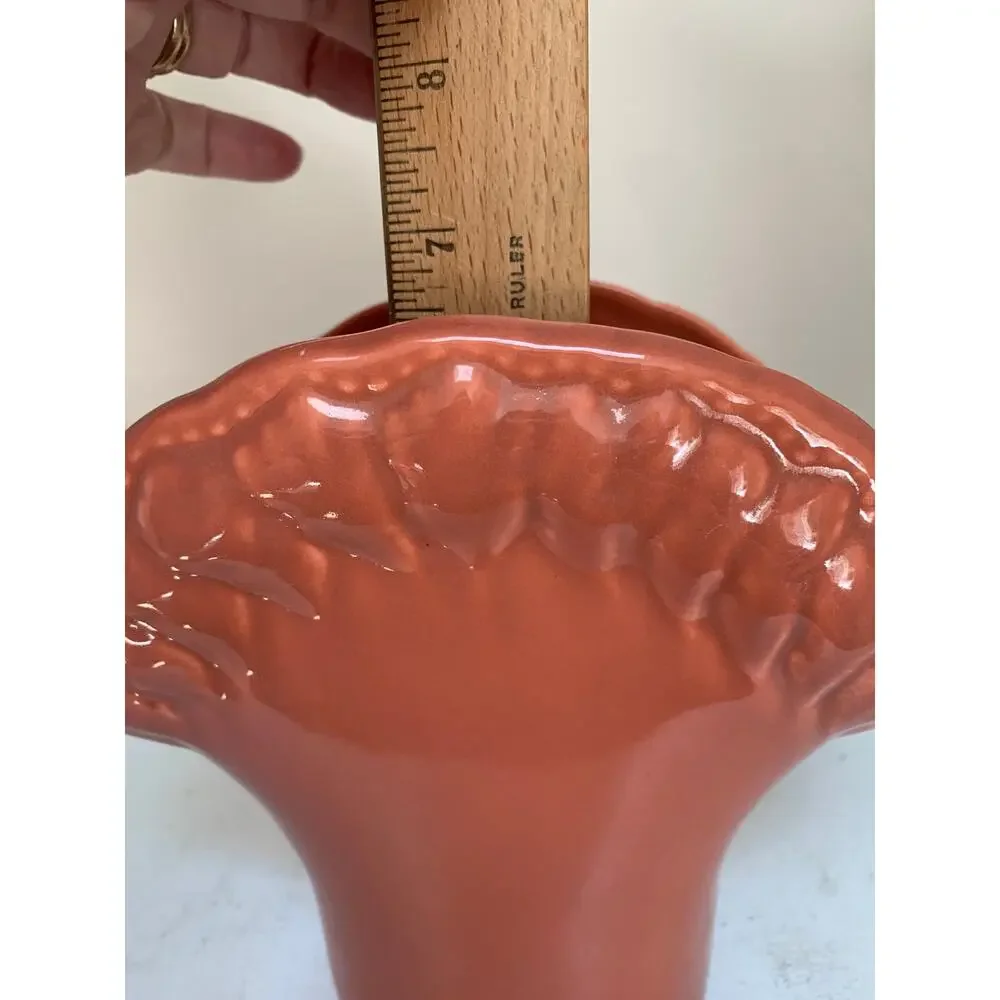 Vintage Doranne USA Van Vase 1960’s Art Deco MCM Ceramic.